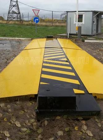 Дорожный блокиратор ЦеСИС ПРЕПОНА-П ДАБР.425728.009 с аппарелями, электромеханический