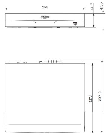 8-канальный HDCVI-видеорегистратор 4K Dahua DH-XVR5108HS-4KL-I3 с распознаванием лиц