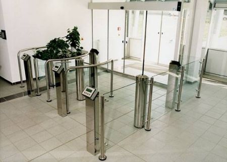 Роторный турникет Gunnebo GlasStile S (без стеклянной створки)