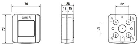 Комплект накладных фотоэлементов Came DLX30SEP, 30 м (806TF-0100)