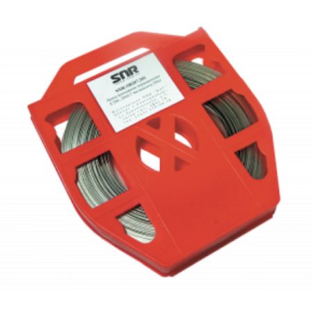 Лента монтажная нержавеющая SNR-SB207.201, С201, 20x0.7 мм (кассета 50м)