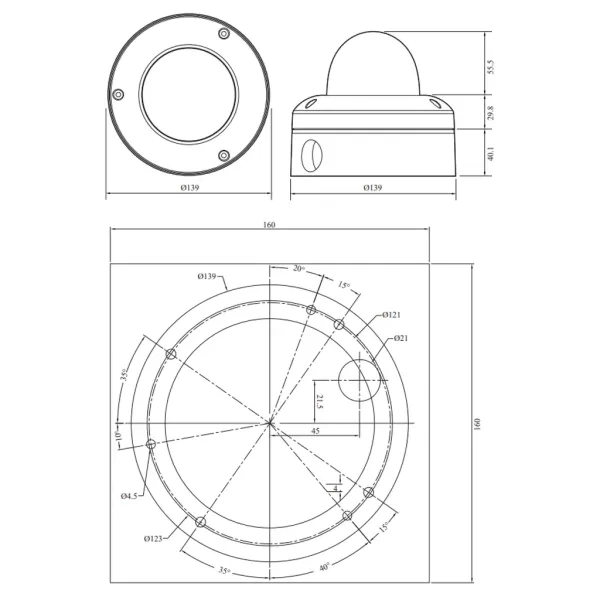 IP-видеокамера 2Мп Rubezh RV-3NCD2165-I1 (2.8-12)