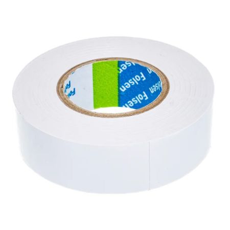 Изоляционная лента Folsen 19ммx20м белая (012505) Изоляционная лента Folsen 19ммx20м белая (012505)