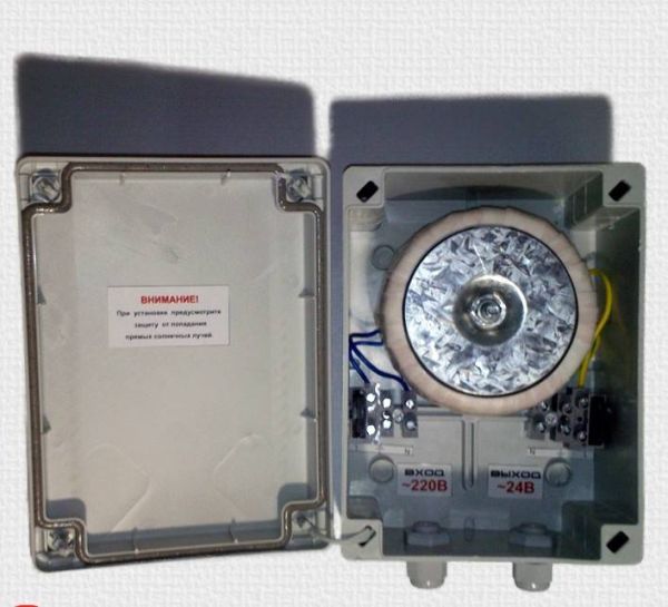 Источник питания РЕЗЕРВ-24/3У-АС (не резервируемый) Источник питания РЕЗЕРВ-24/3У-АС (не резервируемый)