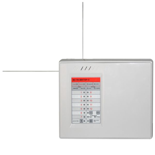 Прибор ВС-ПК ВЕКТОР-С с WiFi приемно-контрольный и управления охранно-пожарный, адресный радиоканальный
