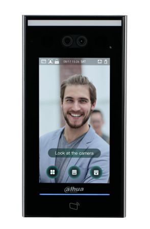 Биометрический терминал доступа AI Dahua DHI-ASI7213X с распознаванием лиц и УРВ