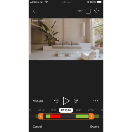 Бесплатное программное обеспечение Wisenet Mobile для Android / iOS