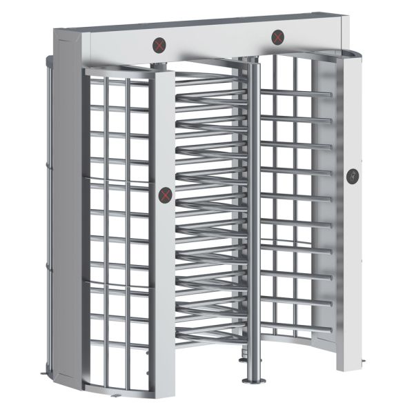 Полноростовой двухпроходной роторный турникет Блокпост Спектр СТ 2А автоматический