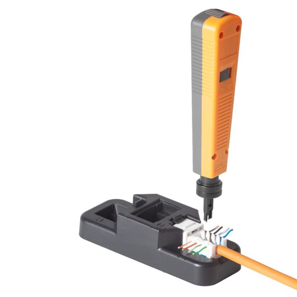 Модуль коммутационный ЛЮ-МКС-5e.8К25, тип Keystone 180°, UTP, кат.5e, синий