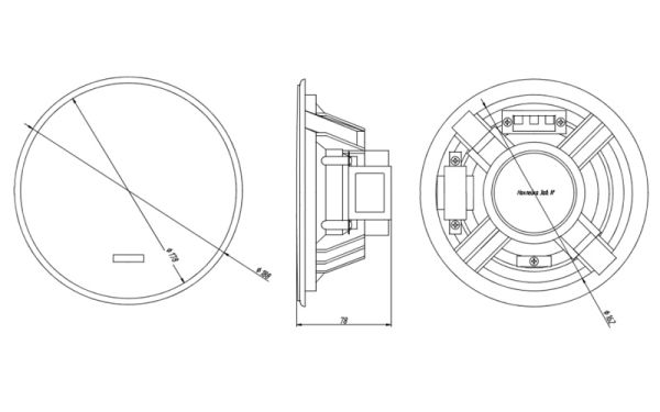 Оповещатель Болид ОПР-П110.1 пожарный речевой, потолочный