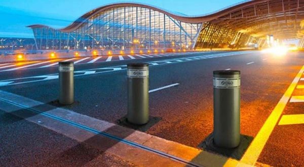 Электромеханический боллард BFT EASY RUS 220/500-6 с подсветкой